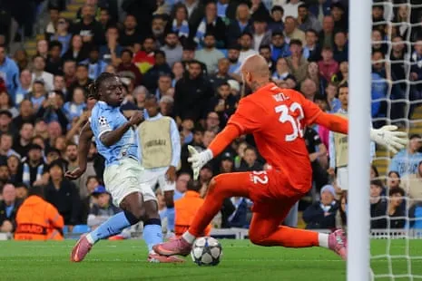 Jérémy Doku Decorates Manchester City's Victory Over the Italian Side After De Bruyne's Premature Comeback Return